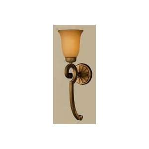 Minka Lavery Visage Crackle One Light Wall Sconce/Bath and Vanity 21 H 