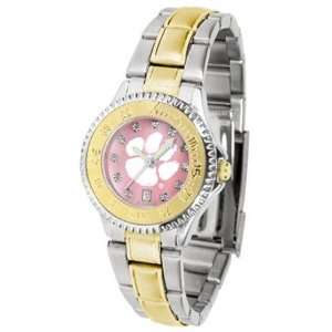  Clemson Tigers NCAA Womens Mother Of Pearl Watch: Sports 