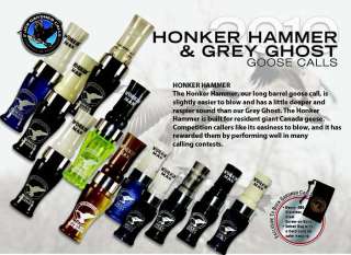 Buck Gardner Calls HONKER HAMMER goose Acrylic/Poly NIP  