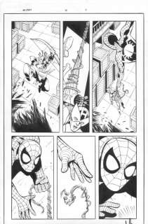 MA Spider Man #20 p.7 Spidey vs. Hawkeye, Mike Norton  
