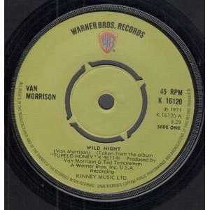   NIGHT 7 INCH (7 VINYL 45) UK WARNER BROS 1971 VAN MORRISON Music