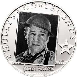   2010 5$ 25g Silver Coin Limited Collector Edition Box Set John Wayne