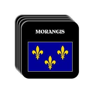 Ile de France   MORANGIS Set of 4 Mini Mousepad Coasters 