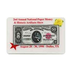  Collectible Phone Card 5m National Paper Money Show (08 