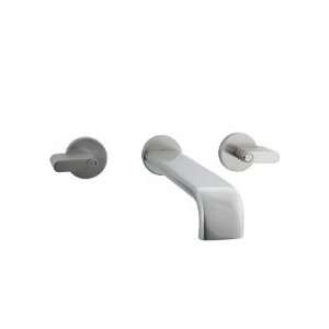  Cifial 231.156.620 3 Hole Wall Mount Lav Faucet: Home 