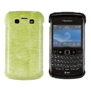  Hard Snake Skin Case for BlackBerry Bold 9700   Green 