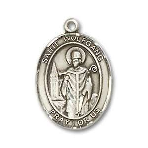  St. Wolfgang Small Sterling Silver Medal Jewelry