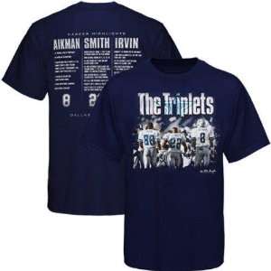  Dallas Cowboys 2010 Triplets T Shirt (Navy) XL