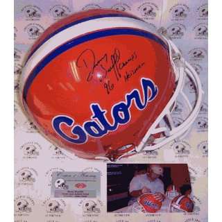  Danny Wuerffel   Autographed Official Full Size Riddell 