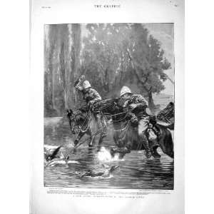  1900 Duck Sticking Modder River Sport Magersfontein War 