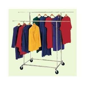  Dual Folding Garment Rack: Home & Kitchen