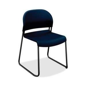  HON GuestStacker 4031 Armless Stackable Guest Chair   Blue 