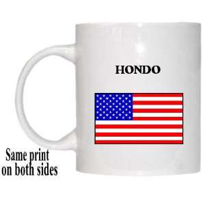  US Flag   Hondo, Texas (TX) Mug 