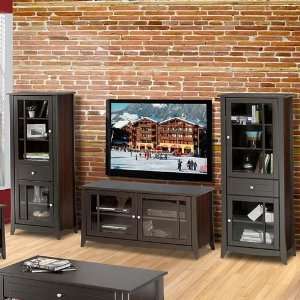  Elegance Entertainment Center Small TV Stand with Audio 