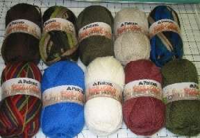 Patons Classic Merino 100% Wool Yarn Assorted Felt NEW  