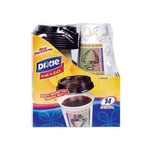  DIXIE CUPS PERFECT TOUCH GRAB N GO DISPOSABLE HOT OR COLD 