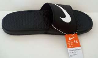 Nike Swoosh Benassi Men Slide Sandal Phylon Black Comfortable  