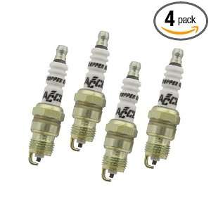  ACCEL 0574S 4 Shorty Copper Core Spark Plug, (Pack of 4 