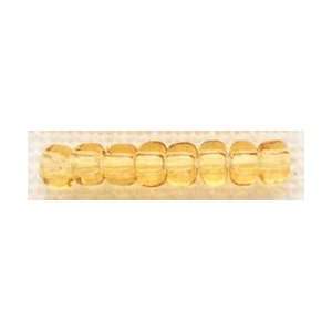 Mill Hill Glass Beads Size 6/0 4mm 5.2 Grams/Pkg Golden Amber