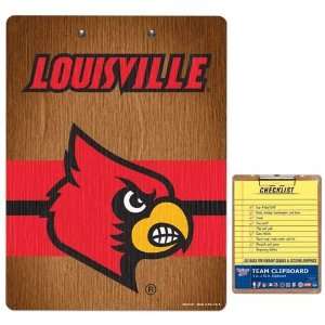    Louisville Cardinals Team Logo Clipboard: Sports & Outdoors