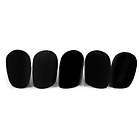 pk BLACK MICROPHONE WINDSCREEN FOAM MIC COVER KARAOKE DJ