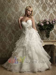 White/Ivory Wedding Dress size 6 8 10 12 14 16 18 28 38  