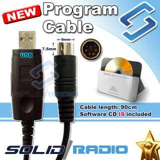 Program Cable for Yaesu FT 7800R FT7800R + software CD  