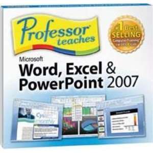  PROFESSOR TEACHES WORD EXCEL & PWRPT JC (WIN 2000XPVISTA 