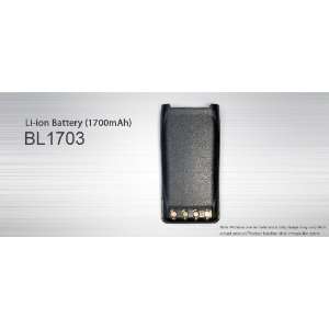  HYT BL1703 TC 700 Portable Two Way Radio Battery GPS 