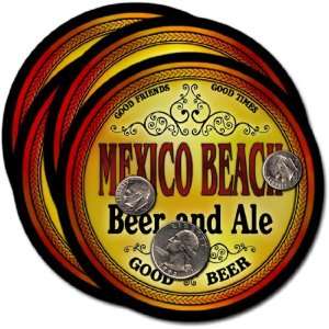  Mexico Beach, FL Beer & Ale Coasters   4pk Everything 