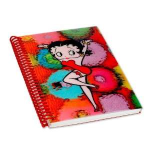  Betty Boop Lenticular Plastic Spiral Bound Notebook (Blank 