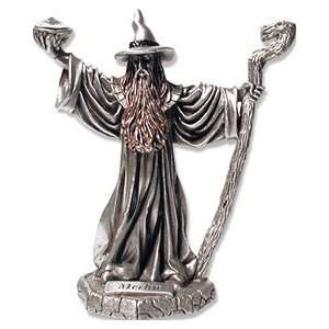 Rawcliffe Pewter Merlin the Wizard Figurine 