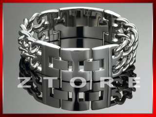 Mens 22mm STAINLESS STEEL Curb Chain Bracelet★STB75#Z6  