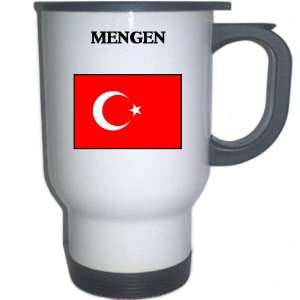  Turkey   MENGEN White Stainless Steel Mug Everything 