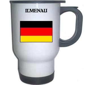  Germany   ILMENAU White Stainless Steel Mug Everything 