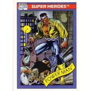  1990 Impel Marvel #12 Power Man Trading Card: Everything 