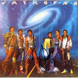  MICHAEL JACKSON (Jackson 5  Victory) In Person Signed LP 