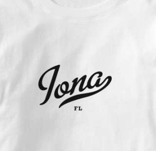 Iona Florida FL METRO Hometown Souvenir T Shirt XL  