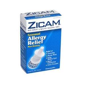  Zicam Allergy Nasal Gel Spr Size 1/2 OZ Health 