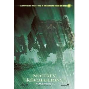  THE MATRIX   REVOLUTIONS   Movie Poster