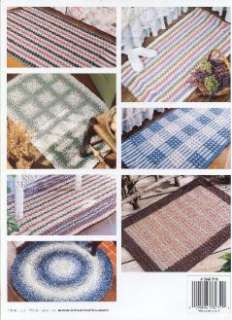 patterns for throw rugs made with 3 strands of worsted weight yarn 