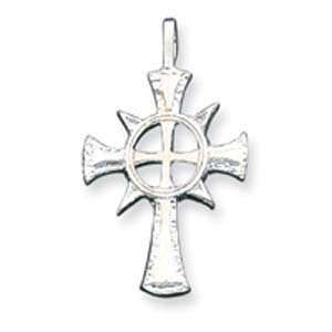  Sterling Silver Iona Cross Pendant Jewelry