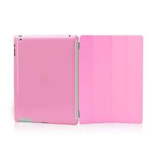 Tunewear Eggshell for iPad 2 fits Smart Cover (pink) + protective film