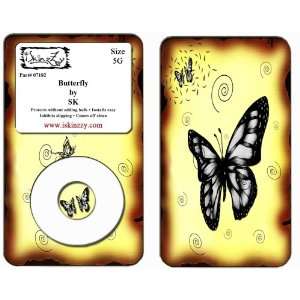  Butterfly Ipod Classic 5G Skin Cover 
