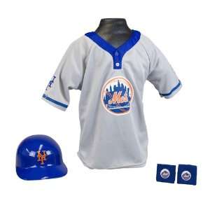  New York Mets MLB Youth Helmet and Jersey Set Sports 