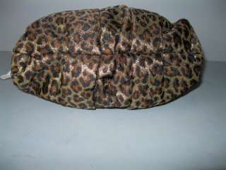 AUTHENTIC LOUBOUTIN YOYO GOLD LEOPARD EVENING BAG NEW  