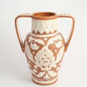   Italian Ceramic Vase   Scalfito Vaso 2 Manici 14