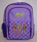 Purple WINX CLUB Fairy Fairies 12 BACKPACK School Tote Bag NEW!