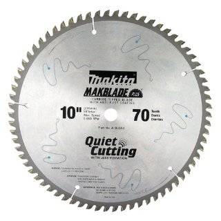 Makita A 93550 MakBlade 10 Inch 70 Tooth ATB Quiet Crosscutting Saw
