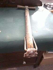 old tire hand pump antique collectible LOOK  